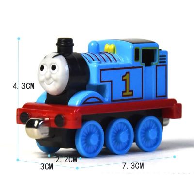 รถไฟแทร็กมาสเตอร์ Thomas And Friends แท้แบบของขวัญวันเกิดของเล่นเด็กผู้ชายทำจากพลาสติก Edwar อัลลอยรูปเป็ดโลหะอัลลอยด์