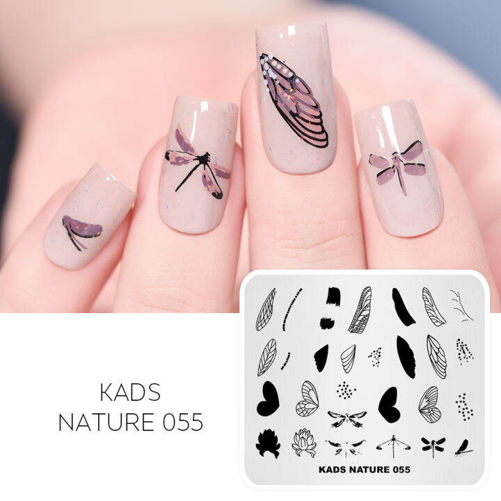 KADS Nail Art Stamp Plate Night Sky Series Nail stamping plate Template  Image Plate Nail Art DIY Decoration Tool