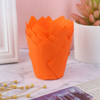 [COD]50pcs Cupcake wrapper Liners muffin TULIP Case เค้กกระดาษ baking CUP decord