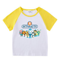 Octonauts ชายเสื้อแขนสั้นสำหรับเด็กหญิงเสื้อยืด2021เสื้อยืด Raglan Bottoming เสื้อแขนสั้นเสื้อยืดเด็กเสื้อผ้าฤดูร้อน Casual เสื้อแฟชั่น Tees