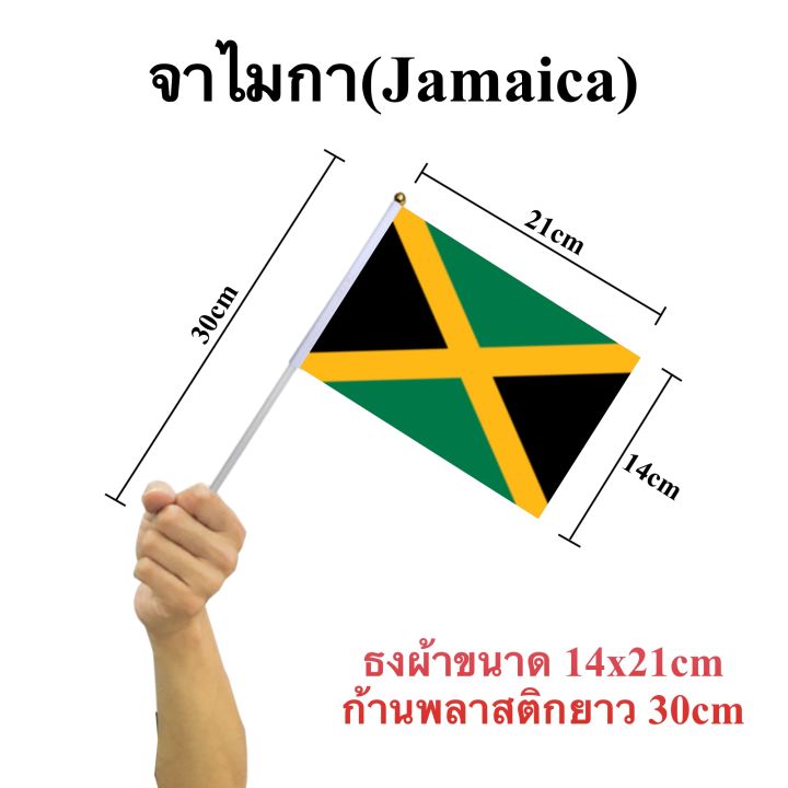 ธงทวีปอเมริกา-america-ตัวเลือก-35-ประเทศ-ธงผ้า-14x21cm-ก้าน-30-cm-พร้อมส่งในไทย