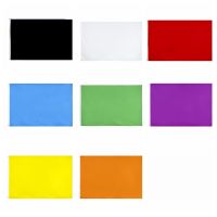 Yehoy hanging 90*150cm Solid Color black  white red blue green purple orange Yellow Flag  For Decoration