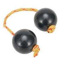 1Pcs แอฟริกัน Shaker Asalato Rattle Double Gourd Rhythm Percussion ปลายนิ้ว Ball Instrument ทรายขายร้อนแบบดั้งเดิม Instrument