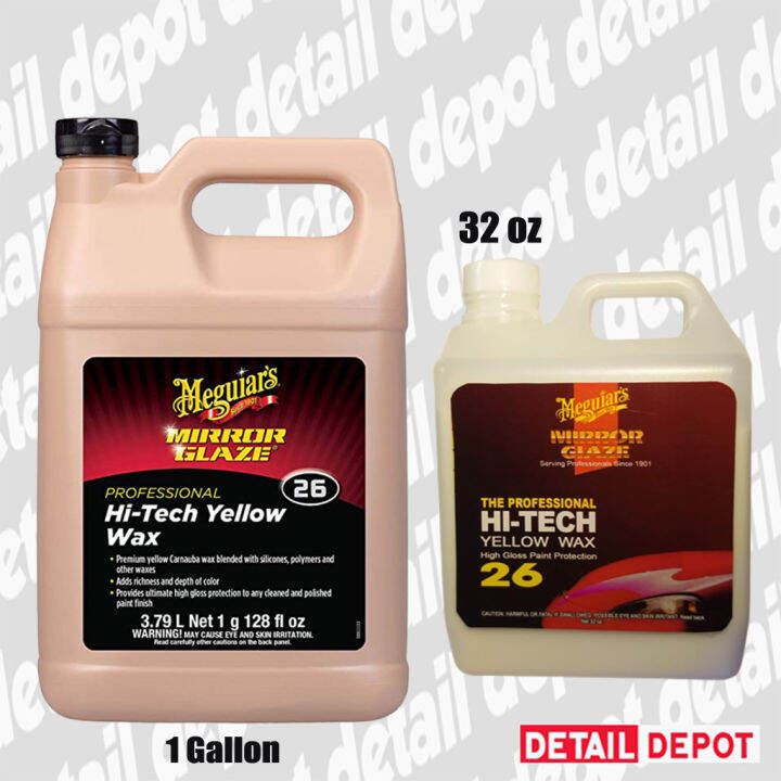 Meguiars M2601 Hitech Yellow Wax 32 oz Lazada PH