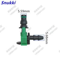 Rail Injector Return Oil Backflow Pipe Connector L Connector 90 Degree Plastic Connector 20Pcs A Lot