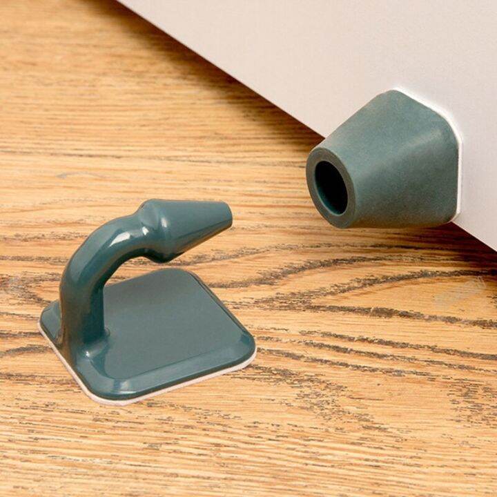 durable-silicone-abs-magnetic-door-stopper-non-punching-door-holders-floor-mounted-nail-free-resistance-door-stop-dropship-decorative-door-stops