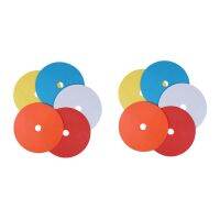 20Pack Flat Disc Markers Non- Spots Markers Football Basketball Sports Speed Agility Training Markers