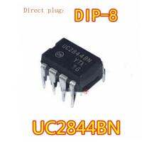 10ชิ้นใหม่เดิม UC2844BN DIP-8ตรงเสียบเกรดอุตสาหกรรมโหมดปัจจุบัน PWM ควบคุม UC2844