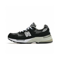 Made in USA_ New Balance_NB992 GRAY Fashion retro casual shoes and sports shoes Mens and womens running shoes