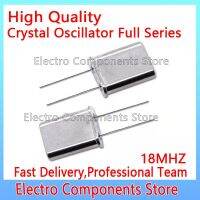 5PCS / Lot HC-49U 18M 2P Crystal Oscillator Electronic ชุด เรโซเนเตอร์ควอตซ์เรโซเนเตอร์ 18MHZ 2Pin DIP-2P