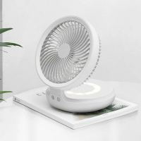 Xiaomi Home XiaomiEdonไร้สายระงับAirCirculationพัดลมUSBแบบชาร์จไฟได้พัดลมไฟฟ้าNightLightTouchControl4WindSpeed9201