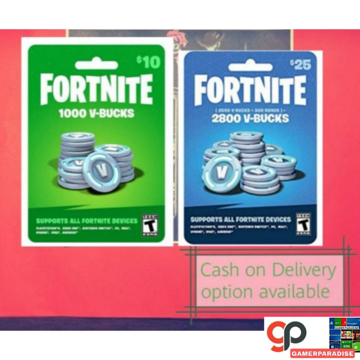 Fortnite Vbucks Card (COD)♕ | Lazada PH