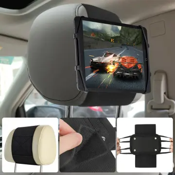 Tablet iPad Holder for Car Mount Headrest-iPad Car Holder Back Seat Travel  Accessories Car Tablet Holder Mount Road Trip Essentials for Kids Adults