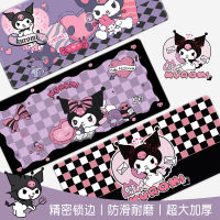 Kawaii Sanrio Kuromi Chiffonroll แผ่นรองเมาส์ขนาดใหญ่น่ารักการ์ตูนสาว Sanrio สำนักงานแป้นพิมพ์คอมพิวเตอร์โต๊ะ Pad Anime Pad