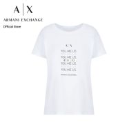 AX Armani Exchange เสื้อยืดผู้หญิง รุ่น AX 6LYT41 YJ6XZ1000 - สีขาว