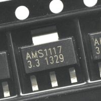 ✒ อุปกรณ์ควบคุมแรงดันไฟฟ้า 20 ชิ้น AMS 1117-3.3 V SOT-223 AMS 1117