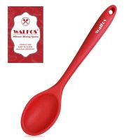 QTCF-Walfos Cake Butter Spatula Silicone Spoon Mixing Spoon Long-handled Cooking Utensils Tableware Kitchen Soup Spoons Mixer Cooking