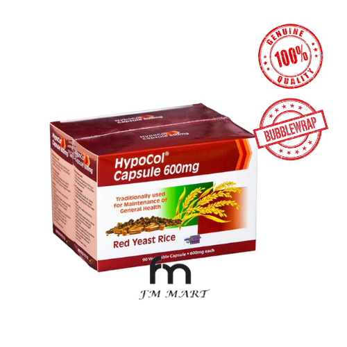 [FM PHARMACY] HypoCol Capsule 600mg (90's x 2) [EXP 01/2026] Red