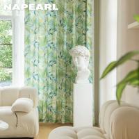 1PC NAPEARL Modern 70-80% Blackout High-Quality Polyester Printed Curtain Tulle Curtain For Living Room Bedroom Balcony Home Decor