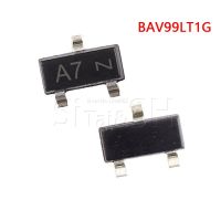 100PCS BAV99LT1G BAV99 SOT23 A7 SOT BAV99LT SOT23-3 Dual Series Switching Diode ใหม่เดิม