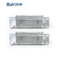 QCDIN 2Pcs Car Led License Number Plate Lamp For Opel For Astra F Cali White 12V 6000K Signal Lamp Auto Parts