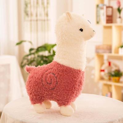 Super Cute alpaca Plush Toy Doll Girl Mascot  Lovely Cartoon Shaped Soft Animal Doll Baby Kids Toys  Great Gift for Boys and Girls，Wonderful Bedroom D