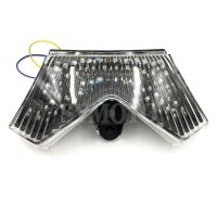 ☂➤ สำหรับคาวาซากินินจา ZX14 ZX14R ZX-14 ZX1400 ZX-14R ZZR1400 2006-2013 LED ด้านหลังไฟเบรคท้ายสัญญาณไฟไฟท้ายรถ