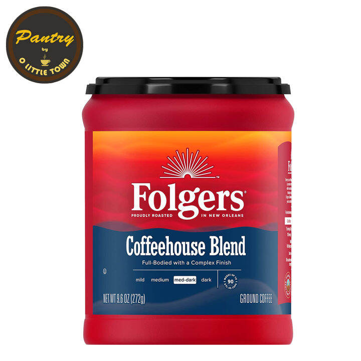 Folgers Ground Coffee Gourmet Espresso or Coffee House Blend, 320g, BB