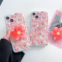 【ส่องแสงอิเล็กทรอนิกส์】เคสโทรศัพท์นุ่มตัวยึดกุหลาบแห่งความรักอันแสนหวานสำหรับ Samsung Galaxy S23 S22พิเศษพร้อม S20 S21 FE Note 20 10 M14 M33 M53 A20 A30S