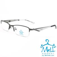 Mell eyewear by Melinda Looi แว่นตา รุ่น ME 072 กรอบแว่นตา ( สำหรับตัดเลนส์ ) ทรงสปอร์ต วัสดุ สแตนเลสสตีล หรือเหล็กกล้าไร้สนิม Stainless Steel ขาข้อต่อ กรอบแว่นตา EyewearTop Glasses