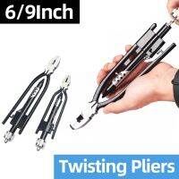 【LZ】◕❃❉  Fio De Segurança Torcendo Alicerces Com Um Retorno De Primavera Bloqueio Twist Twister Mandíbulas De Aeronaves Heavy Duty