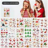 CW Santa ClausSticker BeardArm DecorationParty Children ExchangeCartoon Sticker