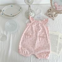 Jumpsuit For Baby Girls Clothes 0 To 12 Months Sleeveless Jumpsuit Toddler Summer Outfit Newborn Photography Baby Girl Romper