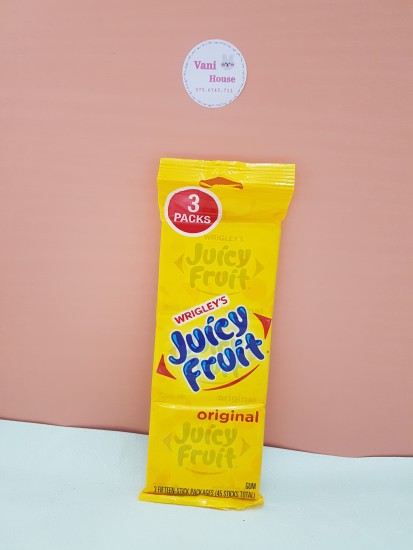 Singum juicy fruit - kẹo cao su hương vị trái cây hàng mỹ - ảnh sản phẩm 1