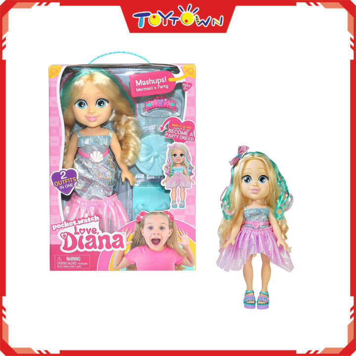 Love Diana - 13 inch Doll Mashup Mermaid x Party | Lazada PH