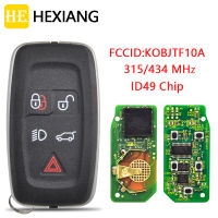 HE Xiang รถรีโมทคอนลสำหรับ Land Rover Range Rover Sport LR2 LR4 Discovery 315 434 Mhz ID49 Keyless Go สมาร์ทการ์ด