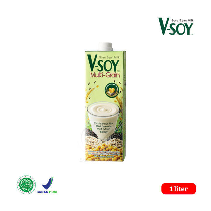 (1L Multigrain) VSOY Soya Bean Milk / Kedelai Lazada Indonesia