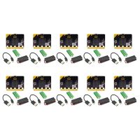 10X Microbit GO Kit BBC Smart Car Kit/Qtruck/Python Education Microbit Supports AI and Machine Learning