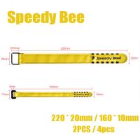 RunCam Speedybee Speedy Bee เมจิกเทป Tie แบตเตอรี่ สายรัด เข็มขัดริบบิ้น 220*20 มม. /160*10 มม. ที่วางสายสำหรับ DIY RC โดรน FPV-Lusjeh
