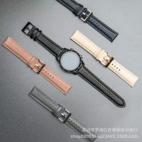 【Hot Sale】 Suitable for watch3 strap GT2 watch GT3 simple mens and womens leather 22/20mm