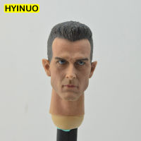 16 Scale Judgement Day หุ่นยนต์โลหะเหลว T1000 Robert Patrick Head Sculpt Headplay สำหรับ12 "Action Figure Body