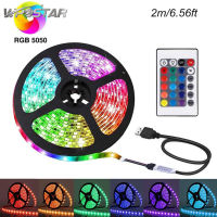 3528ทีวี LED แถบไฟ RGB กันน้ำ USB 5V ริบบิ้น Led Stripe ไฟด้านหลังทีวี1M 2M 3M 4M 5M Led แถบไฟ S