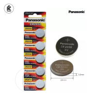 ถ่านกระดุม อัลคาไลน์ CR2032 Panasonic CR-2032PT / 1B ถ่าน แบต พานาโซนิค 1 ก้อน ถ่านนาฬิกา เครื่องคิดเลข ฯลฯ 2032 DL2032 ECR2032 5004LC SB-T51 กุญแจ รีโมตรถ BMW