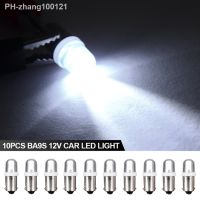 10PCS NEW Super Bright 12V Car Led Light BA9S LED Light Bulbs T4W LED Instrument Panel Gauge Dash Interior Light Reading Lamp