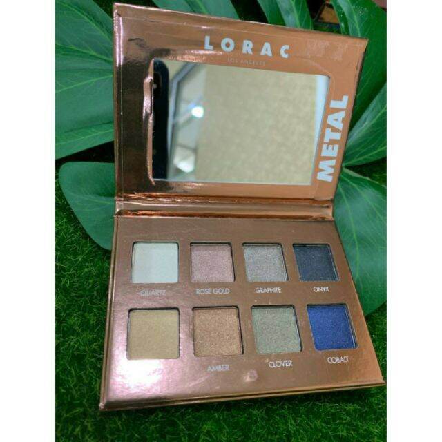 lorac-pro-metal-eye-shadow-palette-in-rose-gold-โทนสีหรูหรา-ขนาดพอเหมาะ-สินค้านำเข้าจากจีu