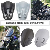 สำหรับยามาฮ่า MT07 FZ07 2014 2015 2016 2017 2018 2019 2020กระจกรถจักรยานยนต์ FZ-07 MT 07 Parabris FZ 07กระจกบังลม