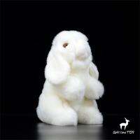 Lop-Ear Rait High Fidelity อนิเมะน่ารัก Plushie Hare ของเล่นตุ๊กตาเหมือนสัตว์จำลองตุ๊กตายัดไส้ Kawai ของขวัญของเล่น