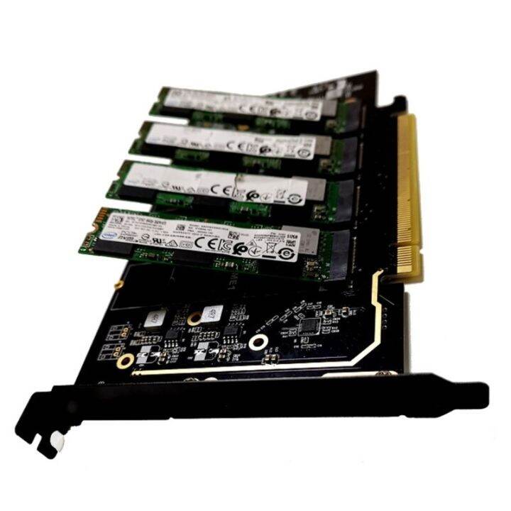 4-port-pcie-to-m2-expansion-card-pcie-x16-to-2-nvme-controller-ssd-card-for-pc