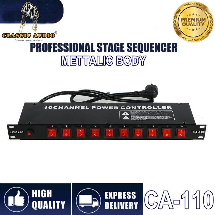 10 Channel Power Switch Controller / Power Controller (Classic Audio CA