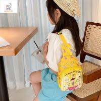 OGF2150 Cinnamoroll กระเป๋าคาดอก Kuromi แมว KT มายเมโลดี้ กระเป๋า Crossbody สำหรับเด็ก ลำลองแบบสบายๆ สไตล์เกาหลีแบบ เด็กชายและชาย